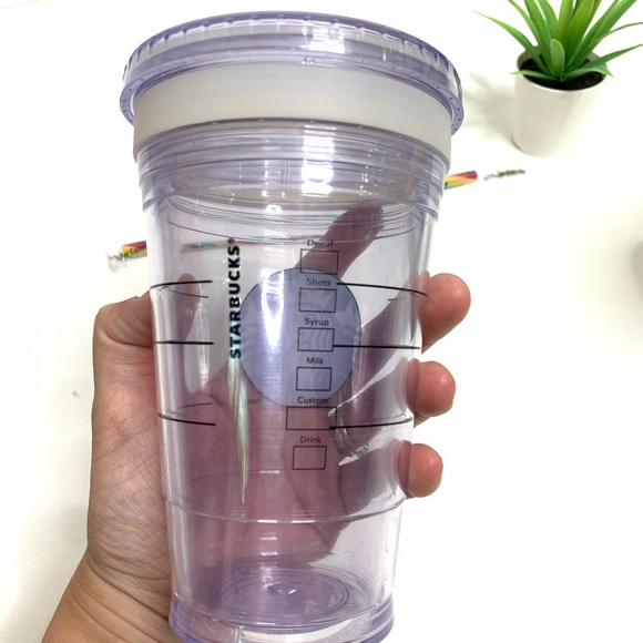 🌵Reusable Starbucks Cup Cold Clear Rainbow Straw - Picture 4 of 4